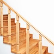 drewniane schody